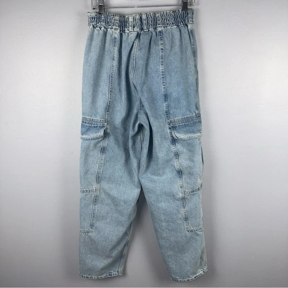 BDG Urban Outfitters Jeans Women's 31 Blue Baggy Cargo‎ Relaxed Skate